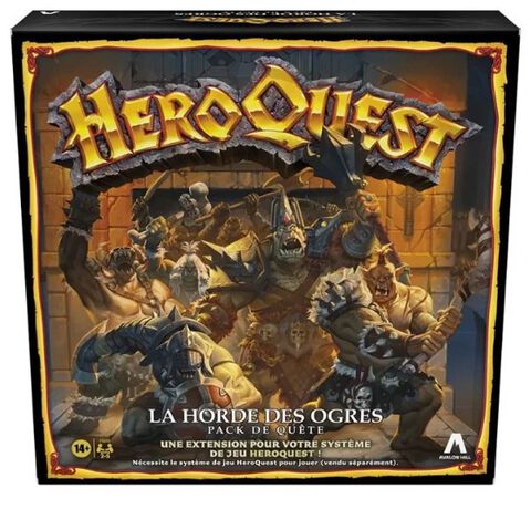 Jeux De Societe - Avalon Hill - Heroquest Pack De Quête La Horde Des Ogres